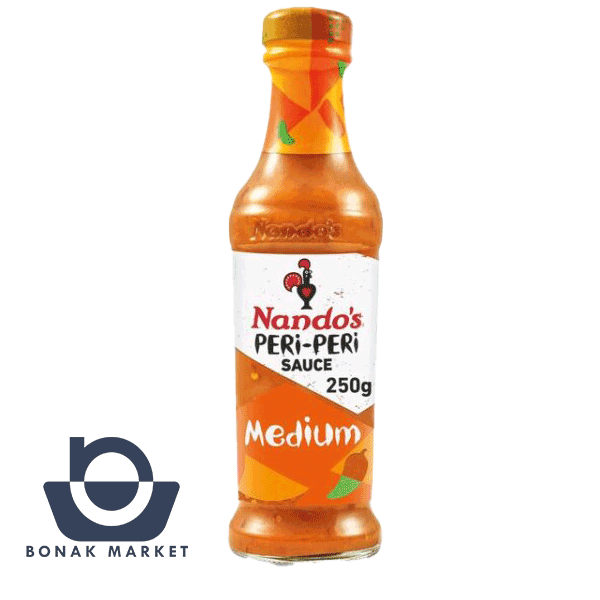 سس ناندوز مدیوم ( تندی ملایم ) ۲۵۰ گرم – Nando’s Sause Medium